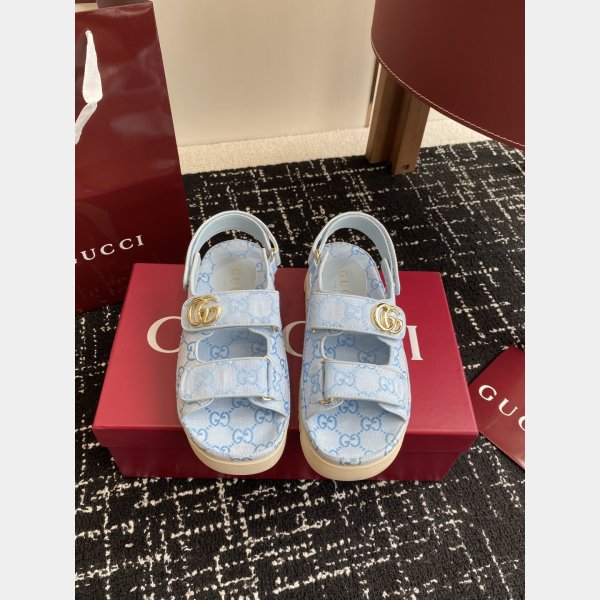 Top Quality Gucci Women's Sandal With Double G