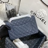 Wholesale Perfect CC Flap Caviar Leather Handbag 25cm