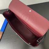 Top Quality Grained Calfskin Small Souplissimo Maxi Flap 6231 Bag