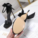 Duplicate Mlle Dior Heeled Sandal Top Quality