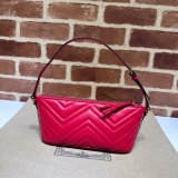 Gucci 1:1 Mirror GG Marmont 739166 Shoulder Red Fake Bag