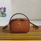 Prada 1BH203  Saffiano Leather Replica Envelope Best Bag