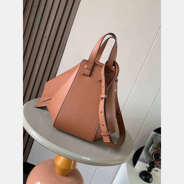 Small Top Quality Loewe Hammock Bag In Classic Calfskin