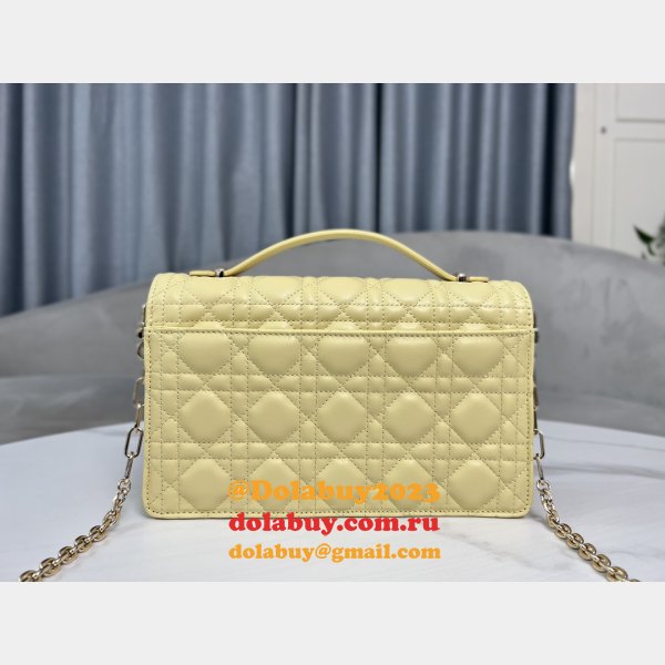 Luxury MISS DIOR LAMBSKIN 9212 Fashion LADY BAG