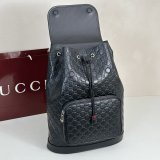 Gucci 1:1 Mirror 854750 Men GG Emblem Medium Backpack Bag