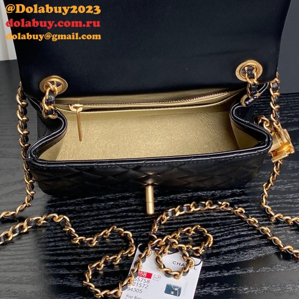 High Quality Mini AAA+ AS5758 Shiny Flap Bags