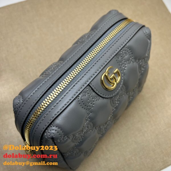 Designer Gucci GG Matelassé beauty 726047 case Bag