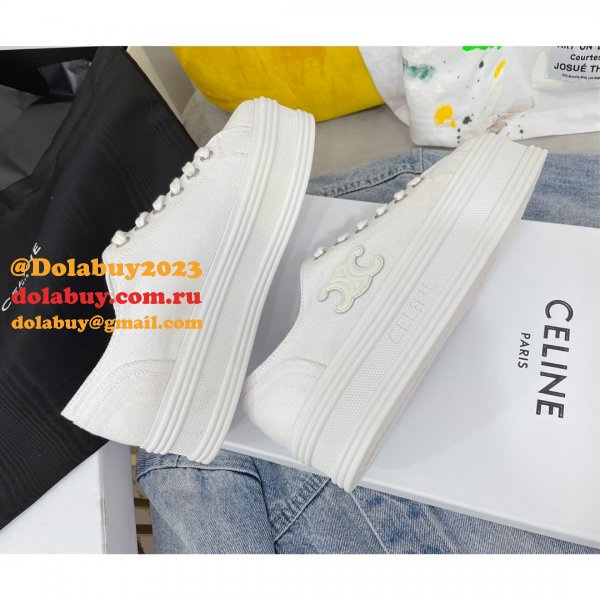 Buy 2022 Replica Celine Platform Canvas Shoes Online