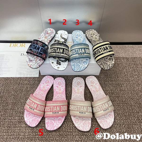 7 Star Dior Dway Slide Flat