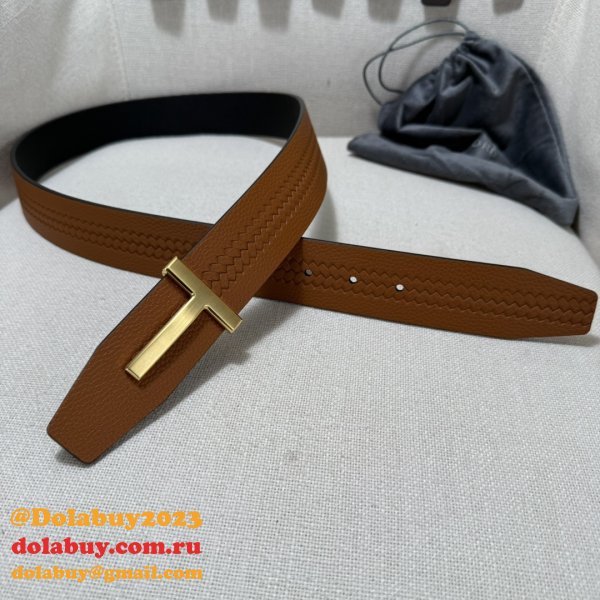 Tom Ford Reversible T Buckle Belt