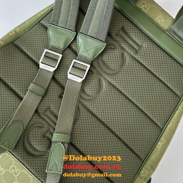 Knockoff 834464 Gucci GG Canvas Medium Backpack Bag