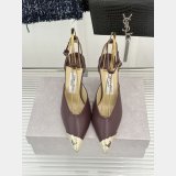 Jimmy Choo Faiz 100 Leather Pumps