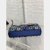 dior d-JOY LADY BAG 22CM COLLECTION blue