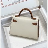 Hermes human handmade stiching mini Kelly bag 2026