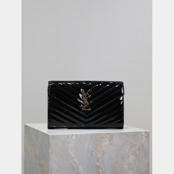 YSL Replica 393953/377828 Smooth Leather Envelope Bag