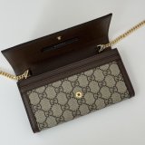 Gucci Ophidia Chain 1:1 Mirror Inspired 772309 Wallet GG Canvas Continental