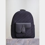 Best Replica Dior Saddle Zip Backpack