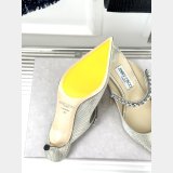 Jimmy Choo Bing Mules with Crystal Strap