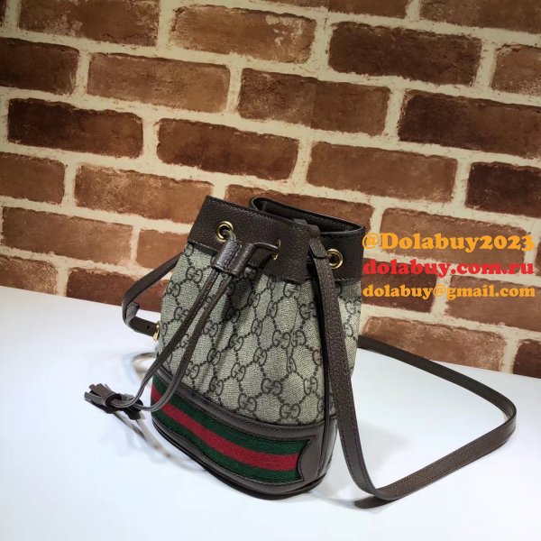 AAA+ Gucci Replica GG Supreme Ophidia Mini Bucket 550620 Bag