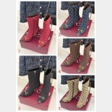 Gucci Horsebit GG Supreme canvas ankle boots