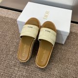 Designer Dior Dway Platform Slide