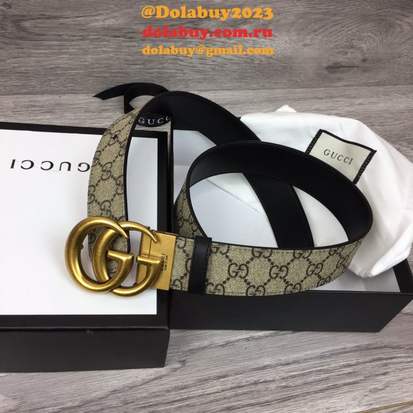 Gucci Belt With Double G Buckle 38mm Fashion