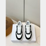 Celine BLOCK WEDGE SNEAKER IN CALFSKIN AND SUEDE CALFSKIN