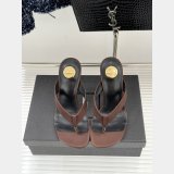 Saint Lauren OPYUM mules in satin crepe