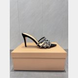 Gianvito Rossi Crystal-Embellished Suede Sandals