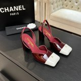 CC 1:1 25K HIGH-HEELED SQUARE-TOE SLINGBACK