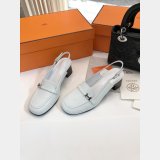 Mooz Pumps Hermes Groupie Mule Designer Replica Shoes