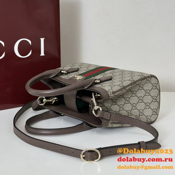 Cheap 836840 Gucci Ophidia Small Tote GG Canvas Bag