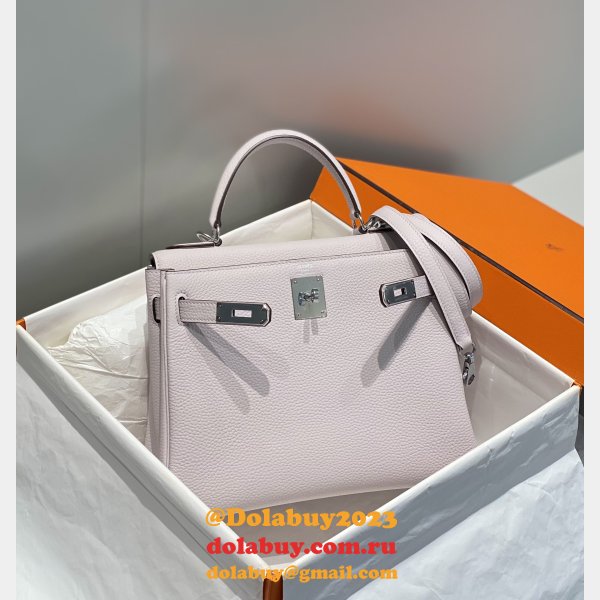 Buy Designer Replica Hermes Kelly 25/28CM Togo Bags Online