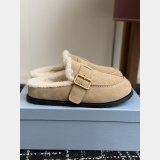 2026 prada Suede mules