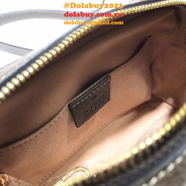 Knockoff Gucci Suede Ophidia Mini 517350 Bag