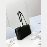 the Row Astra Bowling Suede Bag