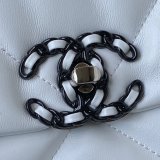 Best Replica Lambskin Gold-Tone AS1160 White/Black 19 Handbags Online Sale