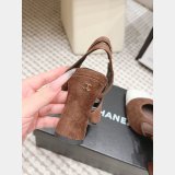 CC 2026 HIGH HEEL WOMEN Slingbacks Suede