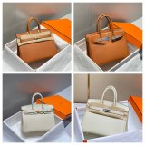 Top Hermes Birkin TOGO Leather Handbags 25CM