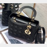 Fashion Christian Dior Lady lambskin 24CM Bag