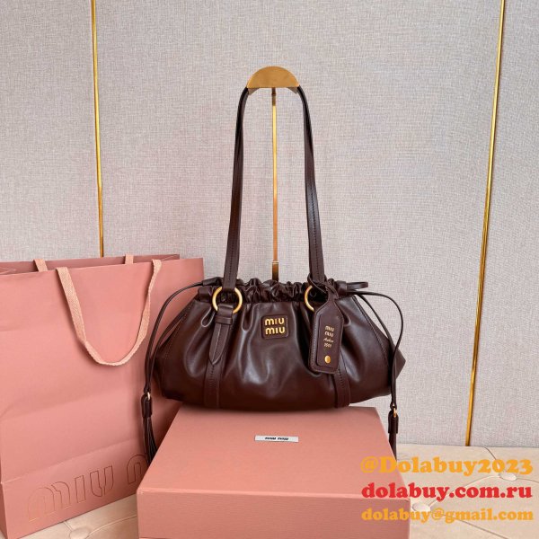 Luxury MIU MIU Underarm Dumpling Handbag 5BG306