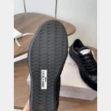 Sunny F Leather Mix and Jimmy Choo Lace Low Top Trainers