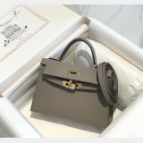 7 star Hermes human handmade stiching Mini Kelly