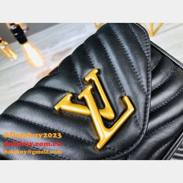 Louis Vuitton Replica M56461/M57864 New Wave Multi Pochette  Leather Crossbody