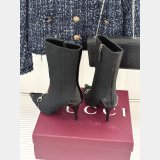 Gucci Horsebit GG Supreme canvas ankle boots