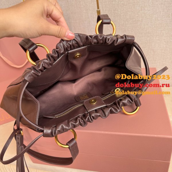 Luxury MIU MIU Underarm Dumpling Handbag 5BG306