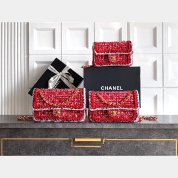 2026 CC Tweed 1112 FLAP BAG