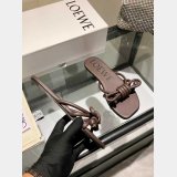 Top Loewe Flamenco Knot Flat Sandals