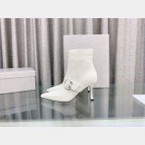 Duplicate Jimmy Choo C Buckle High Heel Ankle Replica Boots