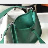 Hermes Evelyne Green Quality AAA+ Replica Handbags